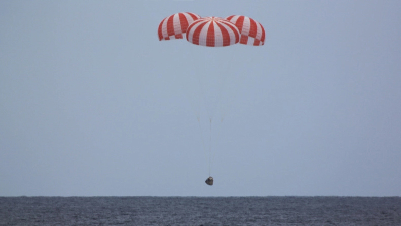 Dragon-kapsel returnerte fra ISS*