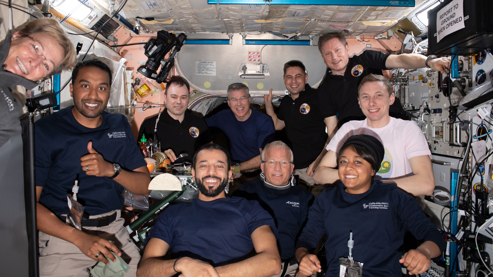 Trafikk til romstasjoner*